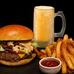Combo N 44 Twister Prime Burger + Twister Fries + Twister Juice 300ml Grátis [PROMO BURGER DA HORA ]