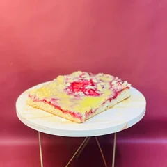 Cuca de Morango com Nata