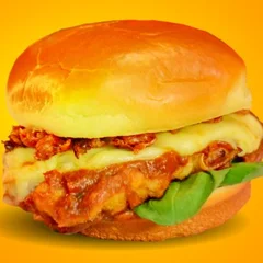 Chicken Burger Hot Empanado