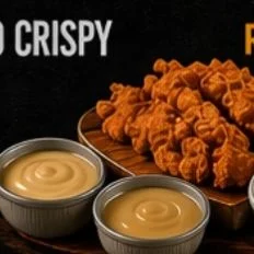 Combo Frango Crispy + 2 molhos