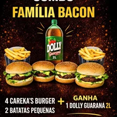 Combo família bacon + 1 dolly guaraná