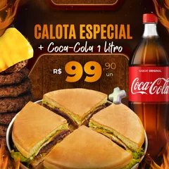 Calota Especial + COCA 1l