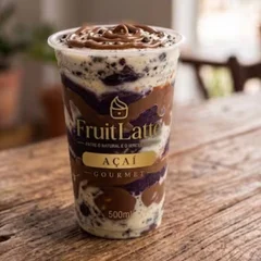 Copo 500ml - Açaí Creme Ninho com Creme de Avelã