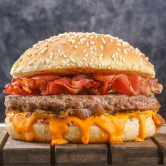 Burguer Cheddar & Bacon