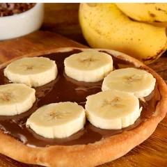Esfiha Chocolate com Banana