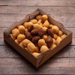 Salgados fritos 50 unidades