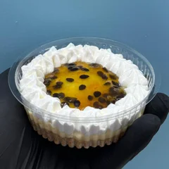 Tortinha Maracuja com chatilly 