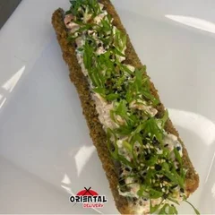 Big hot salmão grelhado