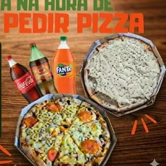 2 Pizzas Grande 35cm+Refrigerante (Pizzas meio a meio )