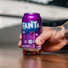 Fanta Uva lata 