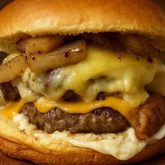 On Board Carnes 2.0 - 2 Burguer 120g cada - queijo - bacon - cheddar - maionese