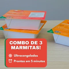 Combo 3 Marmitas opção Frango