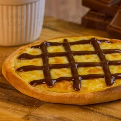 Esfiha Queijo com Chocolate