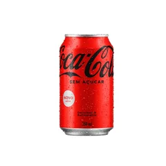 coca zero açúcar 350 ml 