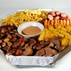 PICADO DE PICANHA FAMILIA (SERVE ATÉ 5 PESSOAS)