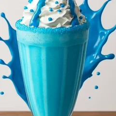 Milk-shake de blueice