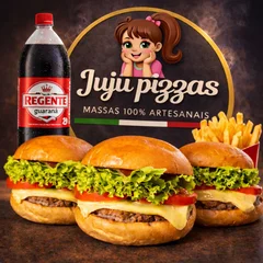 3 x-salada + batata frita + pet de 1,5l