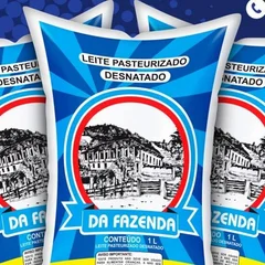 Leite de saquinho da fazenda