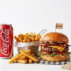 O Clássico Irresistível + coca lata+ batata