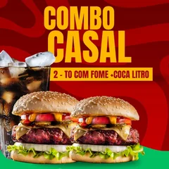 Combo Casal Tô Com Fome Burguer