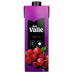 SUCO UVA 1 LITRO DEL VALLE
