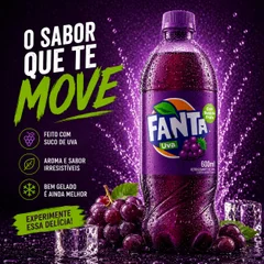 Fanta uva 600ml 