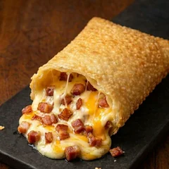 QUEIJO COM BACON 