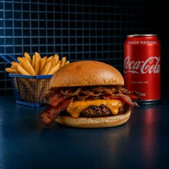 Manchester + Bebida + Batata