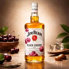 Whisky Jim Beam Black Cherry Cereja 1L