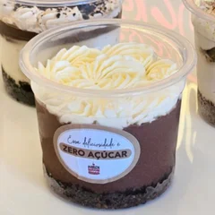 Pote Torta Chocolate Belga Zero Açucar (100gr)