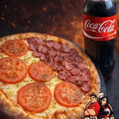 Pizza G, Borda de Catupiry + 1 Coca-Cola 1,5l
