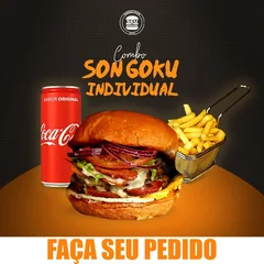 Combo 1 Burguer Son Goku+batata+refri