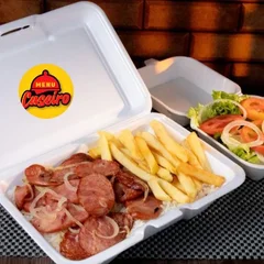 Calabresa Defumada Grande H3 + Fritas +  Porção Salada