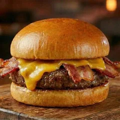 Umah Cheesebacon Burger (Carne 160g, Queijo e Bacon)