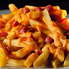 BATAT FRITA QUEIJO/BACON 500G