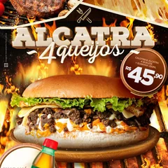 Calotinha Alcatra 4 Queijos + Guaraná 200ml