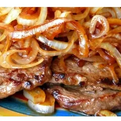 Bife Bovino Acebolado 100gr.
