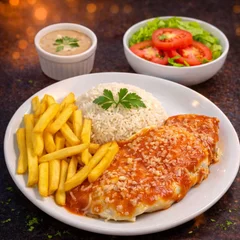 Frango à Parmeggiana
