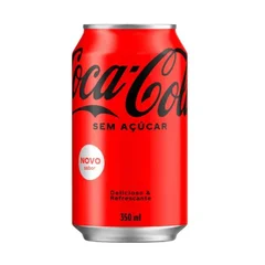 Coca Cola Zero Açúcar 350ml