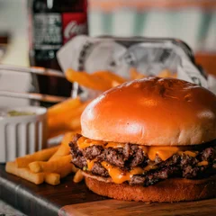 Double Smash + Batata Frita + Refri