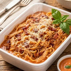 Fettuccine à Bolonhesa Média