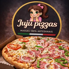 pizza grande mista + pet + 1 pizza brotinho grátis ( doce ou salgada )