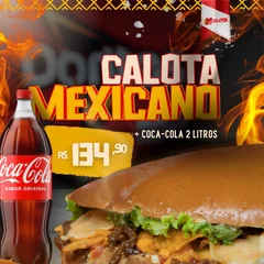 Calota Mexicano + Coca 2l