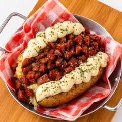 Batata Recheada Calabresa