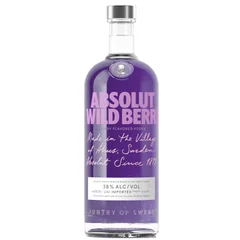 VODKA ABSOLUT WILD BERRY 1L