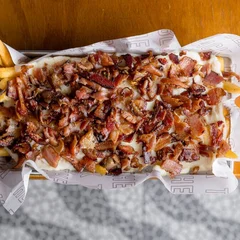 Batata c/ Catupiry e Bacon
