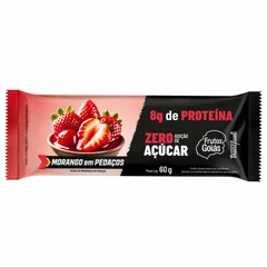Picolé Morango em Pedaços