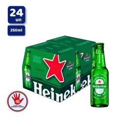 Fardo Heineken Shot 250 ML C/24 unidades