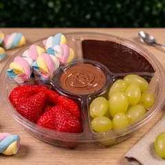 Fondue de Chocolate CASAL - GRÁTIS Nutella  + 3 Acompanhamentos Grátis!