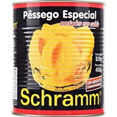 Pêssego Drenado em Calda Schramm 830G